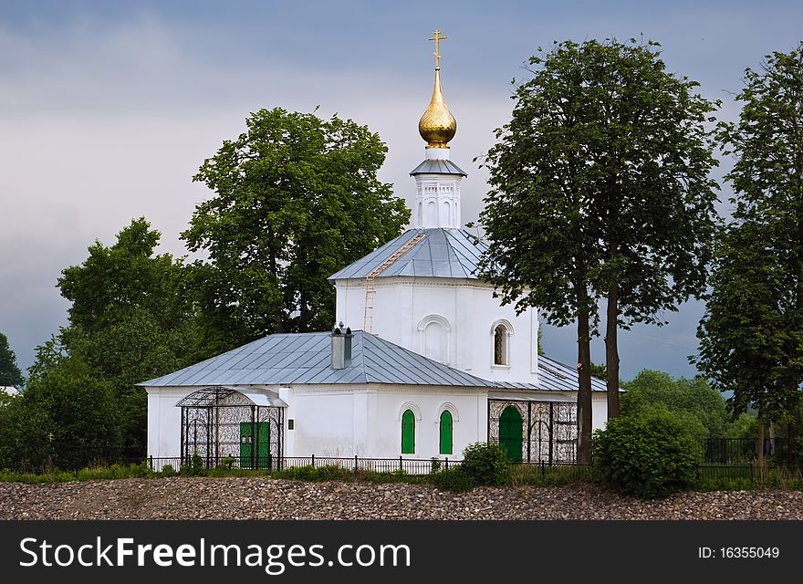 Eliah the Prophet Orthodox church in Zolotoruchye, Yaroslavl' region, Central Russia.