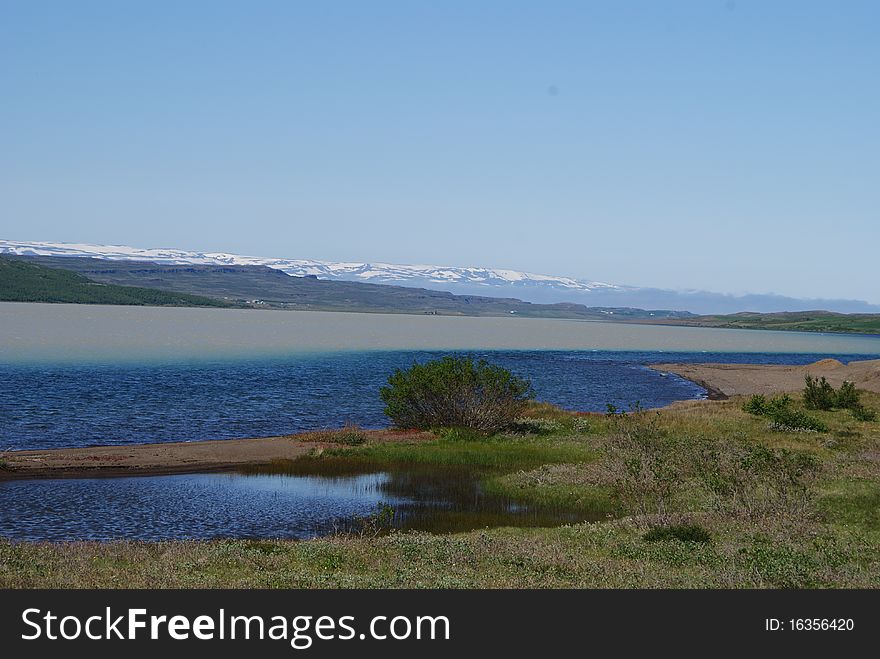 Lake near Egilsstadir Iceland 2009. Lake near Egilsstadir Iceland 2009