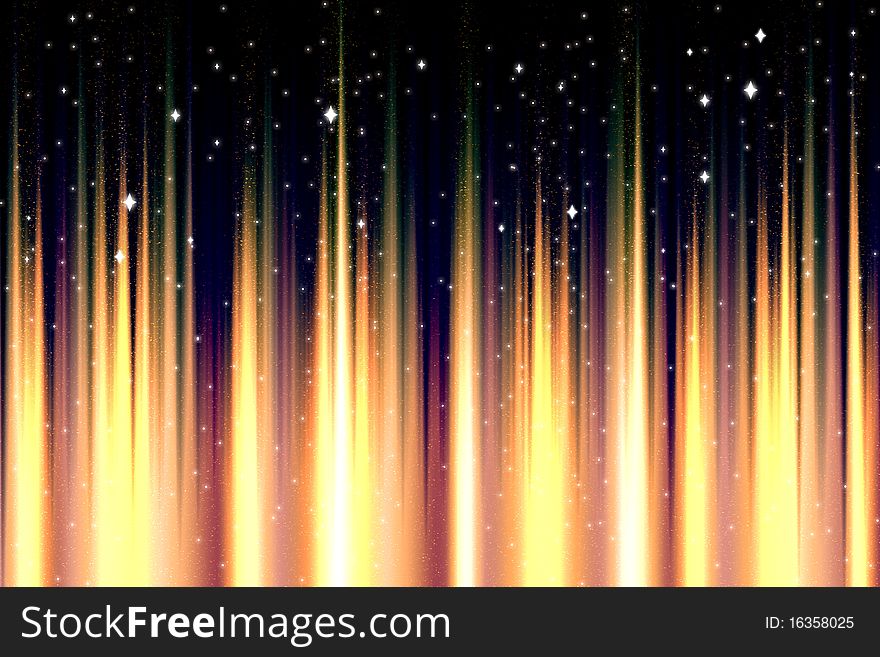 Abstract christmas background wth stars