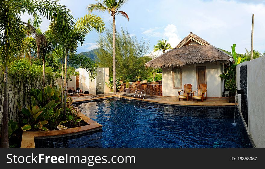 Paradise private beautiful swimming pool. Paradise private beautiful swimming pool