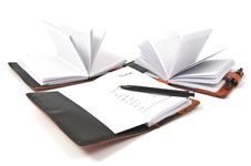 Diary With A Pen Stock Photography Diary With A Pen Stock Photography