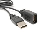 USB Cable Royalty Free Stock Photo USB Cable Royalty Free Stock Photo