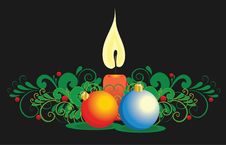Xmas Pattern Stock Photo