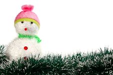 Toy Decoration Snowman Royalty Free Stock Photo Toy Decoration Snowman Royalty Free Stock Photo