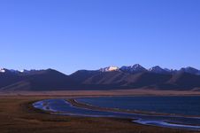 Scenery In Tibet Royalty Free Stock Photography