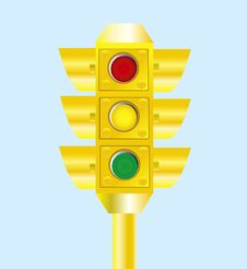 Yellow Traffic Light Stock Photos Yellow Traffic Light Stock Photos