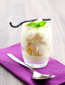 Vanilla Ice Royalty Free Stock Photography Vanilla Ice Royalty Free Stock Photography