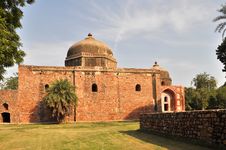 One Of Monuments Of Humayun Tomb, India. Stock Image