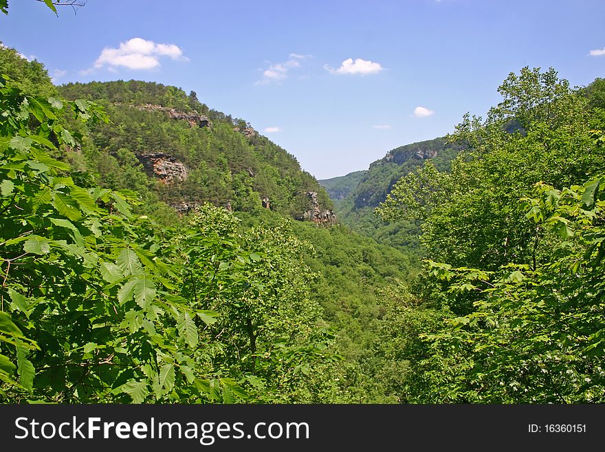 Cloudland Canyon State Park, Georgia. Cloudland Canyon State Park, Georgia