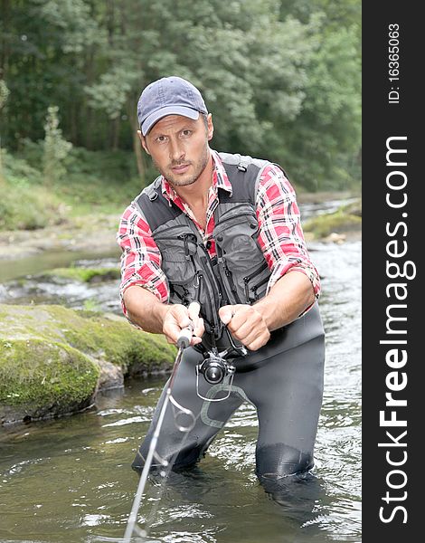 Portrait Of Fisherman