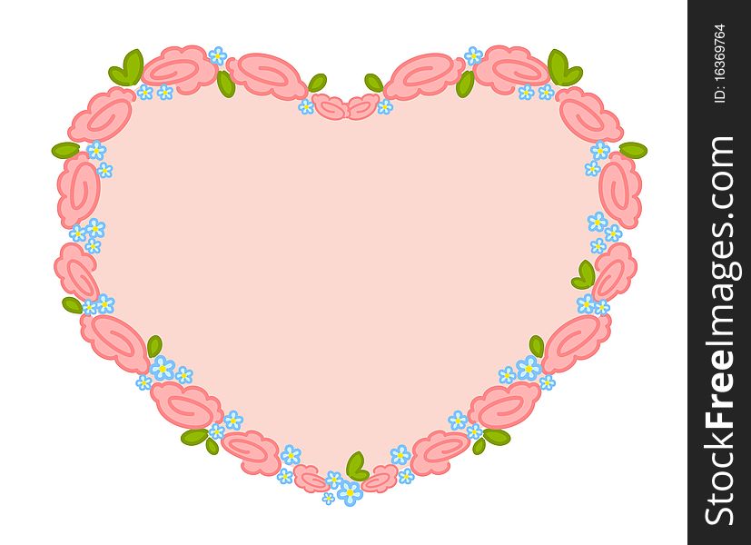 Valentine`s Day Frame