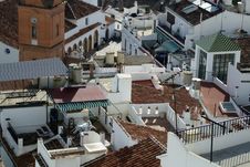 Andalusian Rooftops Royalty Free Stock Photography Andalusian Rooftops Royalty Free Stock Photography