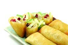 Fried Spring Rolls Stock Photo Fried Spring Rolls Stock Photo