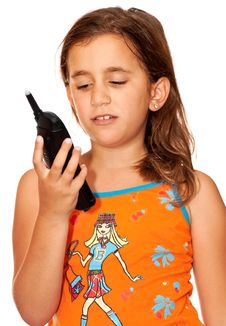 Beautiful Girl Looking Angrily At A Phone Stock Photo Beautiful Girl Looking Angrily At A Phone Stock Photo