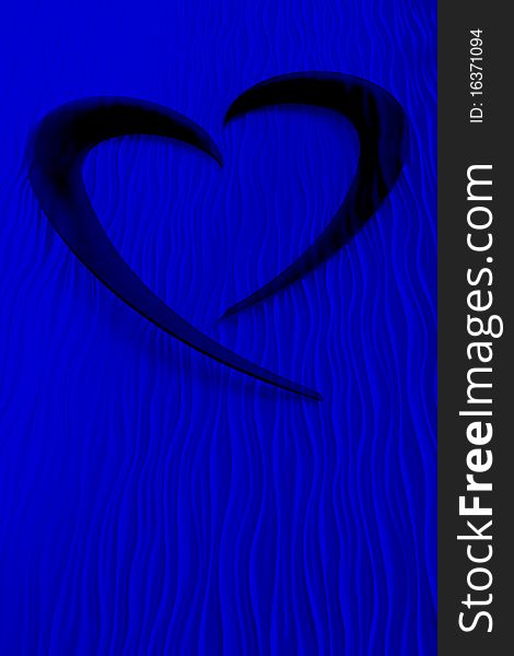 Blue Heart Design