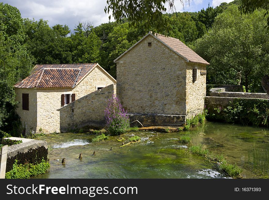 The House Is Surrounded By Water