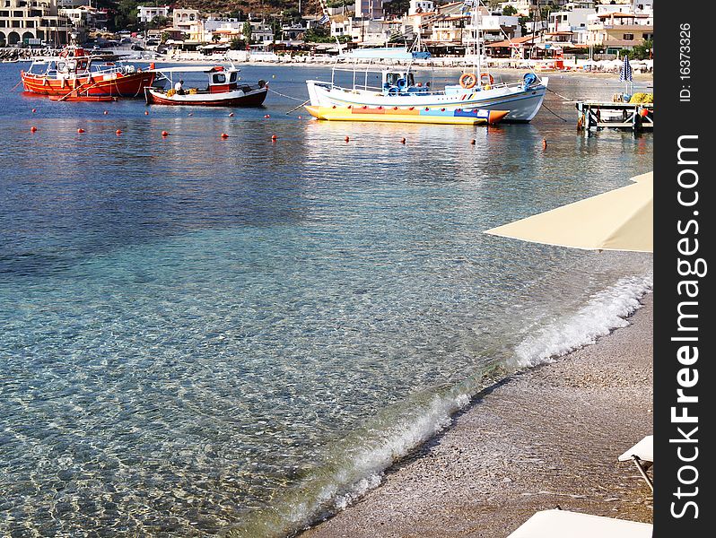 Fishing Boats on the island of Crete