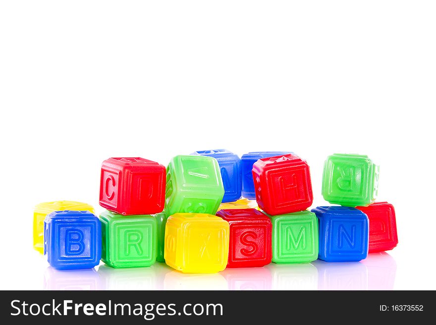 Alphabet Playblocks Colored