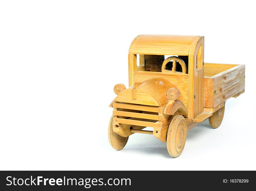 A car made of wood