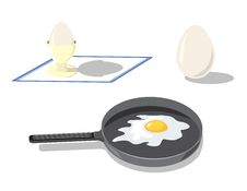 Preparation Of Eggs Stock Image Preparation Of Eggs Stock Image