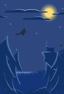 Halloween Night Royalty Free Stock Images