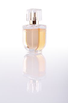 Perfume Bottle (with Clipping Path) Royalty Free Stock Image