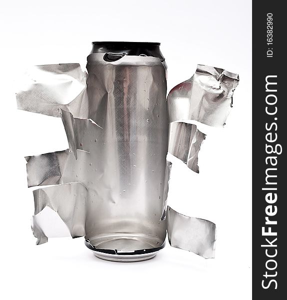 Torn Aluminum Can