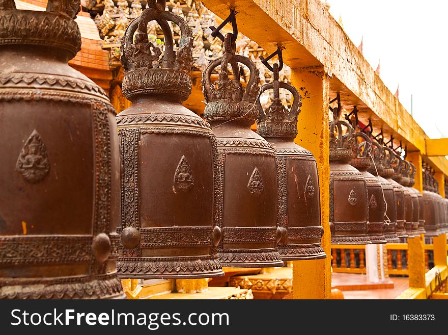 ฺBell in Thai Temple