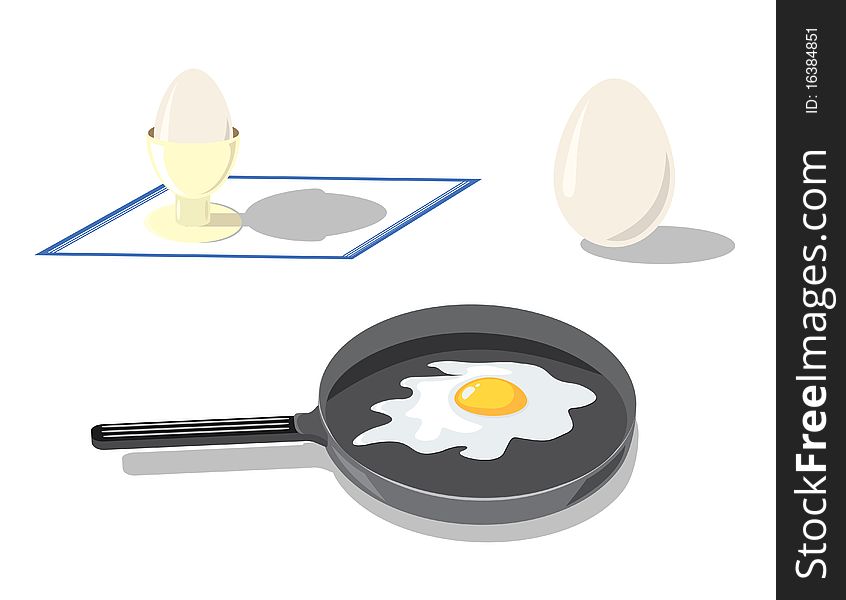 Preparation of eggs