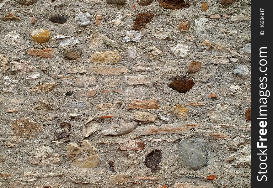 Old fortress wall texture