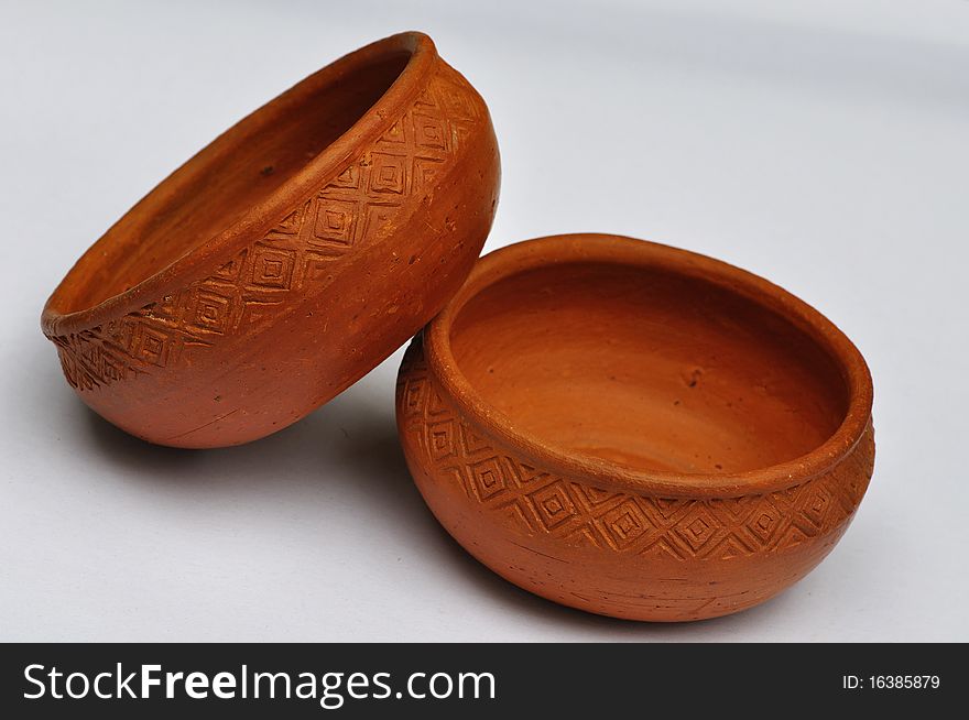 Thai Traditional Clay pots for cooking. Thai Traditional Clay pots for cooking