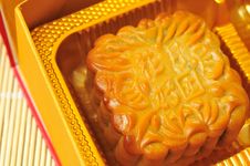 Traditional Chinese Mooncake Stock Images