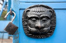 Original Metal Door Decoration And Lock Stock Photos Original Metal Door Decoration And Lock Stock Photos