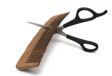Comb And Clipper Stock Photo Comb And Clipper Stock Photo