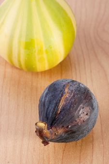 Ripe Fruits Of A Fig Stock Photo Ripe Fruits Of A Fig Stock Photo