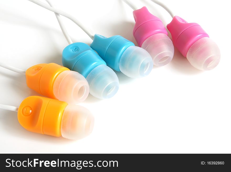 Multicolored Earphones