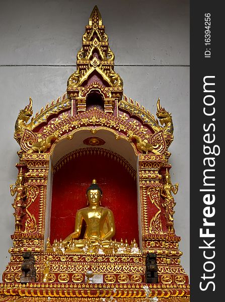 Image of Buddha in Wat Pa Sing