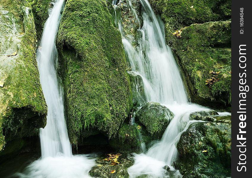 Waterfall near Bachkovo, Bulgaria - Rodopy mountain