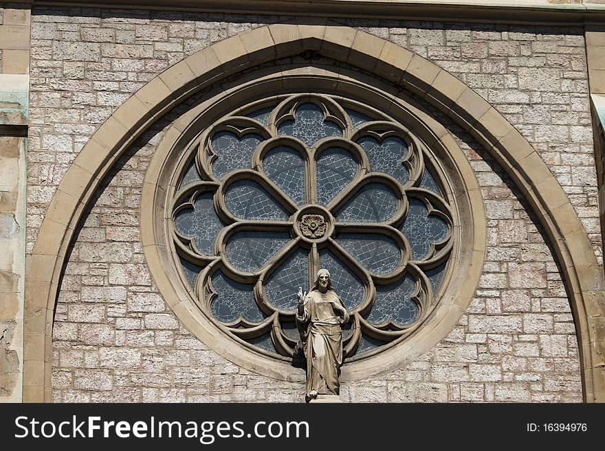 Catholic cathedral detail