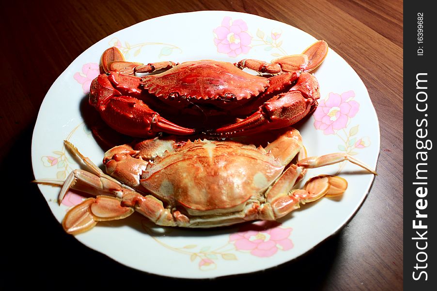 Cooked Crab
