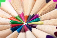 Colored Pencils Royalty Free Stock Images Colored Pencils Royalty Free Stock Images