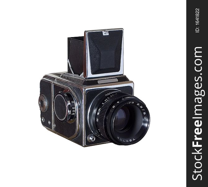 Film camera of an medium format