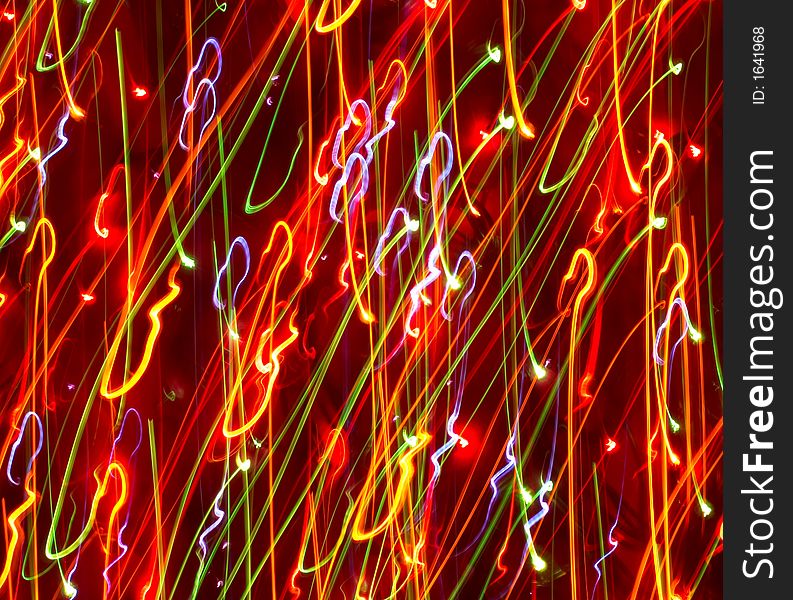 Colored light motion blurs #2