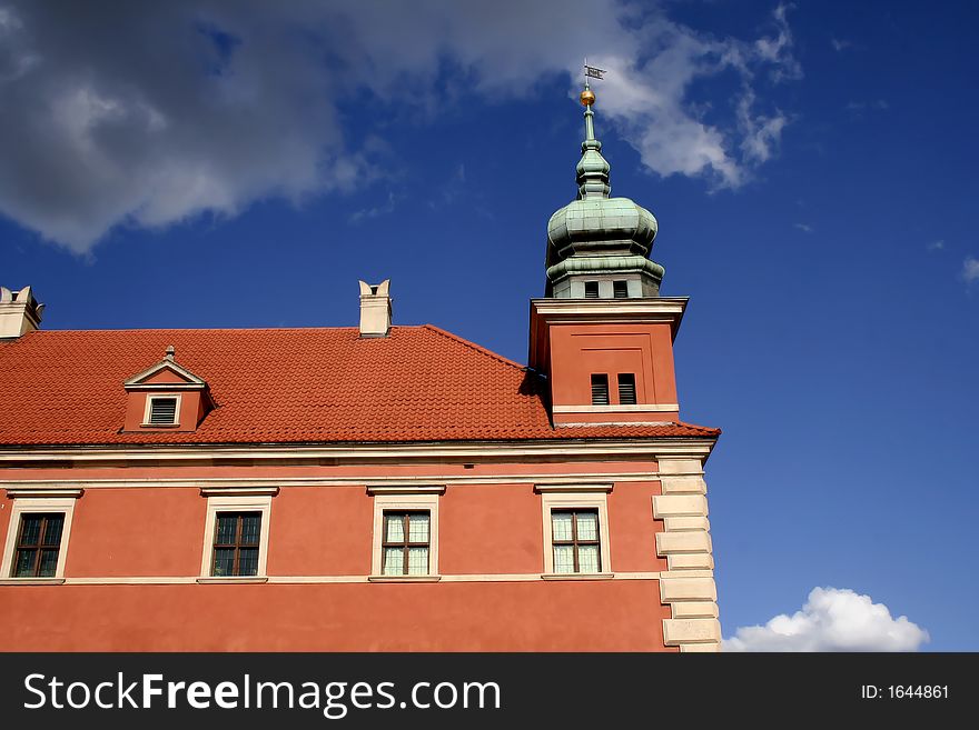 The clocktower of the Royal Palac