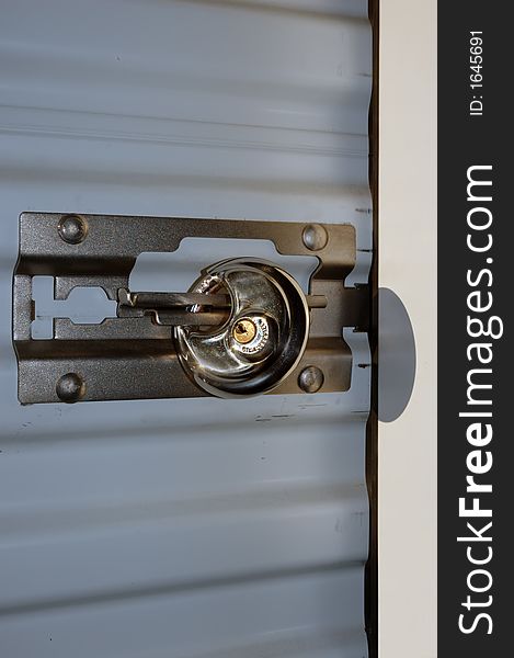 Room locked and secured to prevent unauthorized access. Room locked and secured to prevent unauthorized access