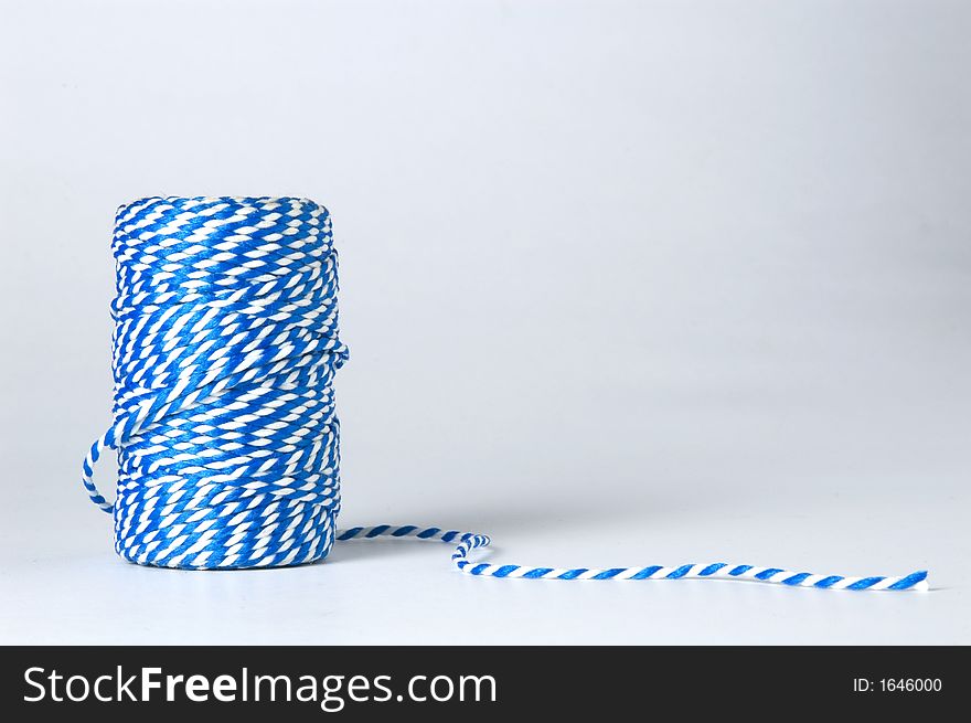 Winded Blue And White Cord