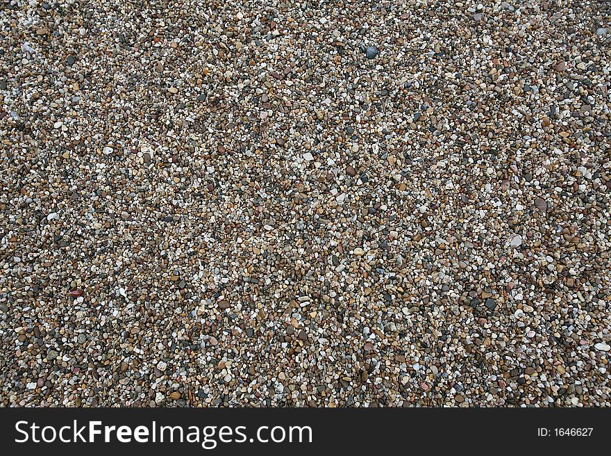 Background made of small stones