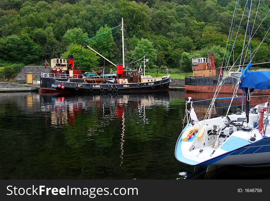 Small Scottish harbour