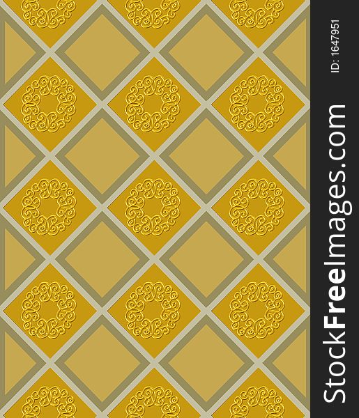 A raised pattern of old world architectural ornamentation that are set in a tiled pattern. Perfect for wall covering, a ceiling, or for use as a scrapbook page. A raised pattern of old world architectural ornamentation that are set in a tiled pattern. Perfect for wall covering, a ceiling, or for use as a scrapbook page