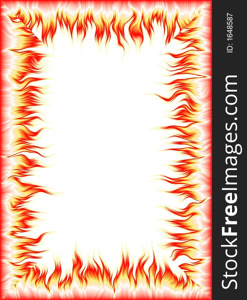Fire Background (white)